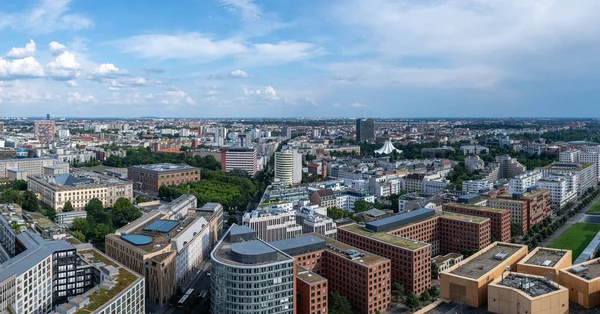 Grande Panorama Fotos Cidade Berlim Natureza Alto Cidade — Fotografia de Stock