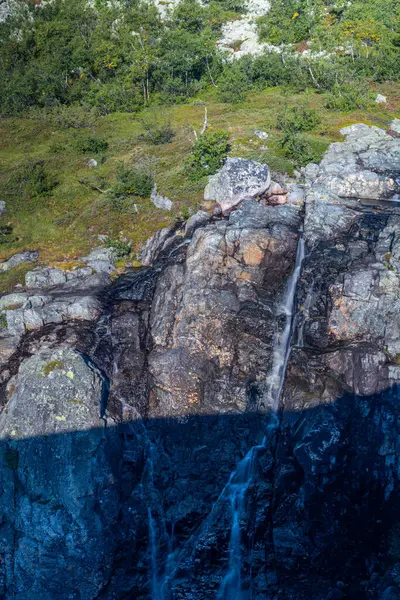Fotos Cursos Água Norwegian Para Baixo Montanha Cachoeiras — Fotografia de Stock