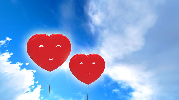 balloons heart