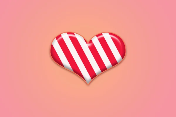 Caramelle a forma di cuore — Foto Stock