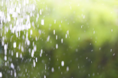 yağmurlu bir gün arka plan bulanıklık