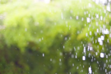 yağmurlu bir gün arka plan bulanıklık