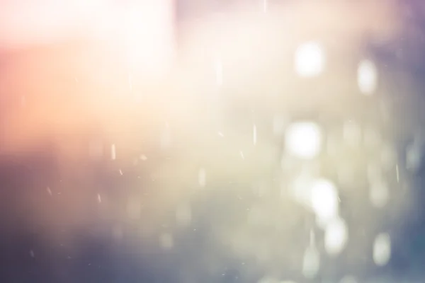 Blur of rainy day background with vintage color tone — Stock Photo, Image