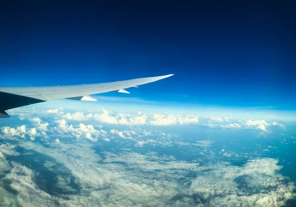 Cloud above the blue sky — Stock Photo, Image