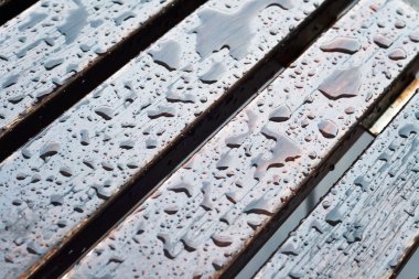 Islak ahşap zeminler