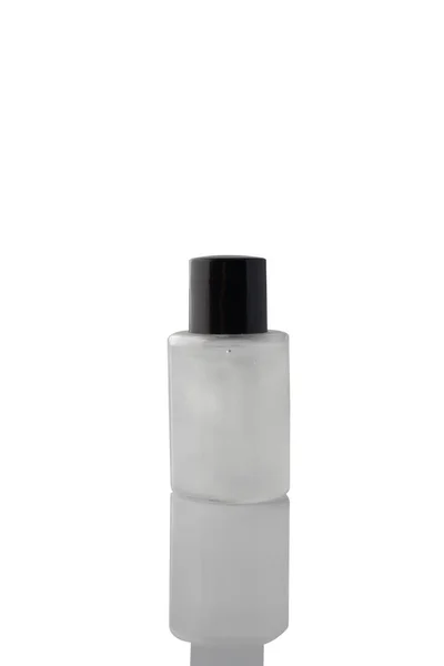 Tekuté Mýdlo Láhvi Izolované Bílém Pozadí — Stock fotografie