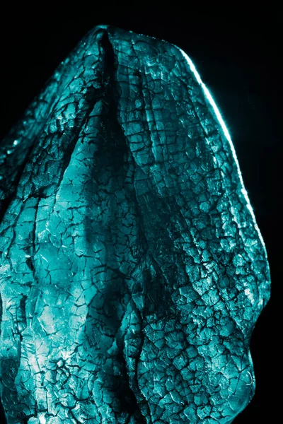 Piękny Niebieski Kamień Makro Zdjęcie Zbliżenie — Zdjęcie stockowe