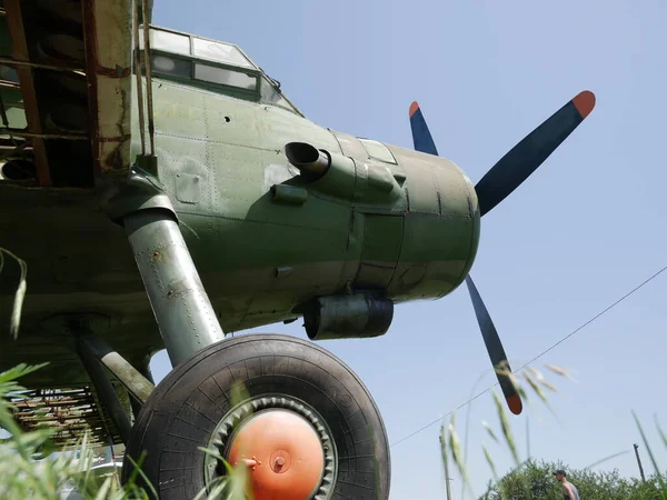 Old Abandoned Plane Base Abandoned Broken Planes — Stock Photo, Image