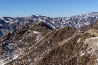 dağ kar kış Vadisi