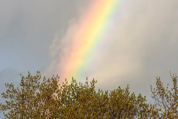 rainbow sky spectrum clouds