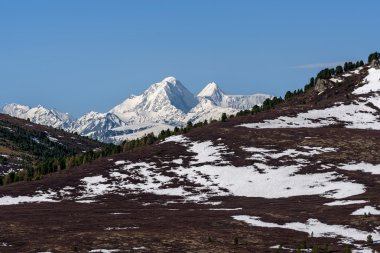 en yüksek en iyi gökyüzü kar dağlar
