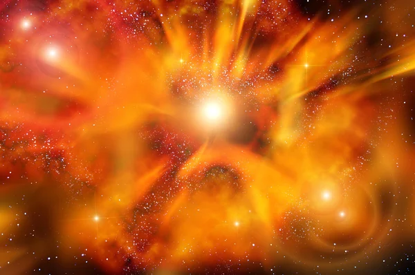 Universo espacio estrella explosión nebulosa —  Fotos de Stock