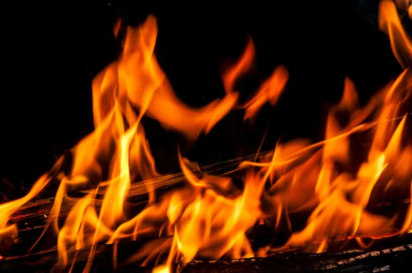 Fire flame bonfire — Stock Photo, Image