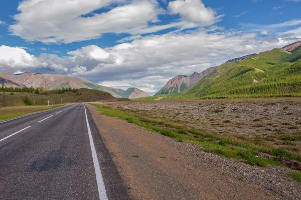 Mountain road sky landscape — Stock Photo, Image