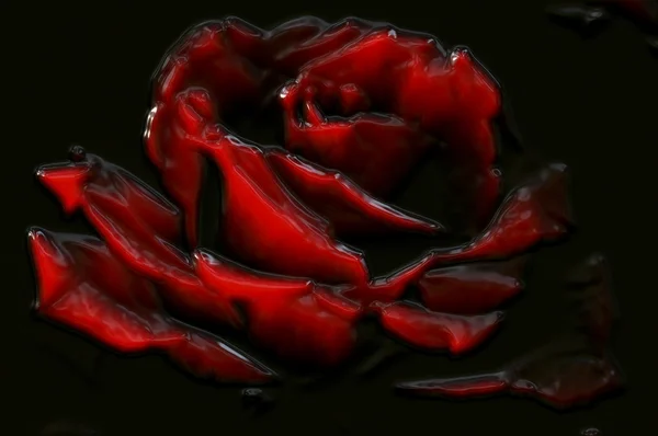 Patrón de vidrio abstracto rojo rosa negro —  Fotos de Stock
