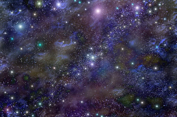 Universe deep space star nebula — Stock Photo, Image