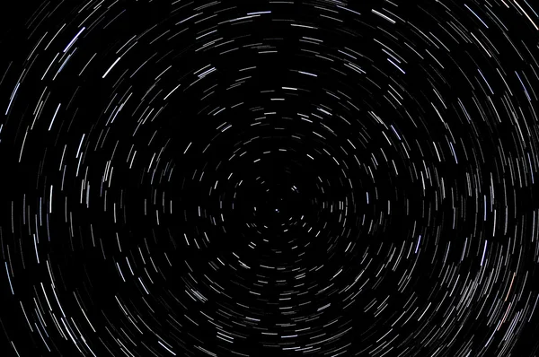 Star tracks night sky space — Stock Photo, Image