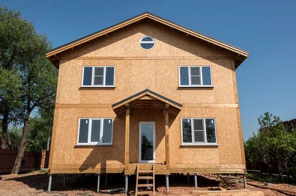 New home construction panel — Stock Photo, Image