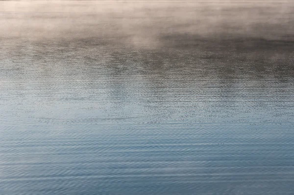 Water ripples texture fog — Stock Photo, Image