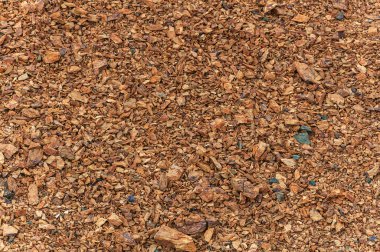 Kırmızı kırık taş doku