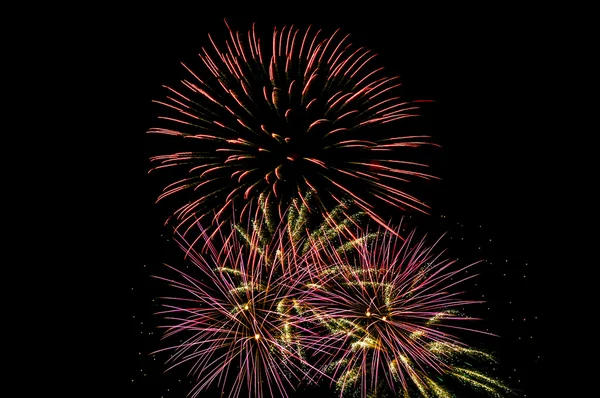 Fireworks salute — Stock Photo, Image