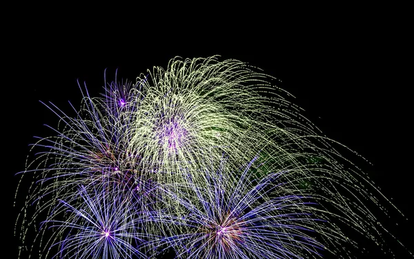 Fuochi d'artificio saluto — Foto Stock