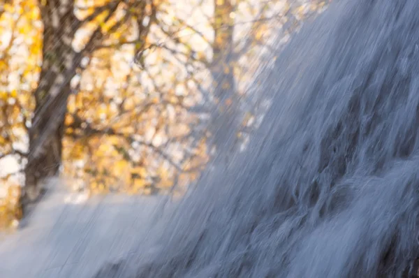 Düsen Wasserfall Herbst Hintergrund — Stockfoto