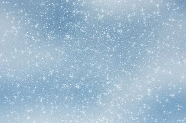 soyut yıldızlı gökyüzü kar taneleri bulutlar