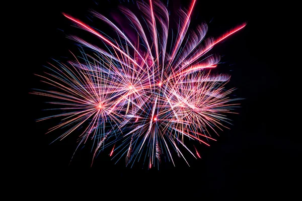 Fireworks salute — Stock Photo, Image