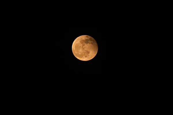 Mondfinsternis Himmel Mond — Stockfoto