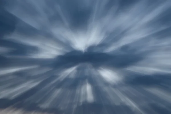 Promienie abstrakcja niebo zoom — Zdjęcie stockowe