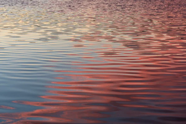 Texture water sunset background — Stock Photo, Image