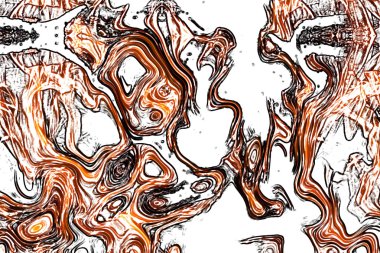 soyutlama eğrileri rakamlar desen 