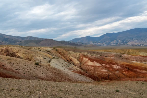 Montanhas estepe deserto cor — Fotografia de Stock
