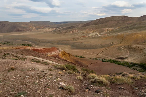 mountains steppe desert top