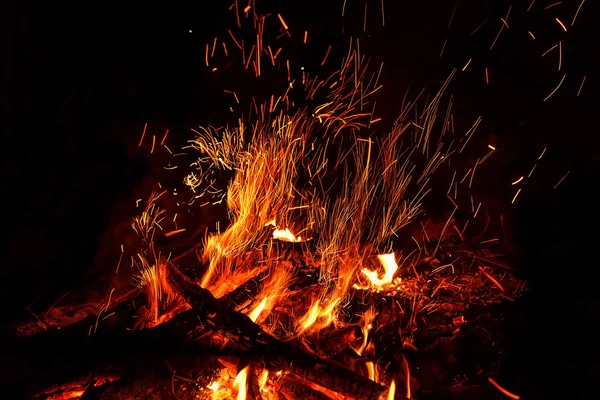 Feuer Flamme Feuer Feuer Funken — Stockfoto