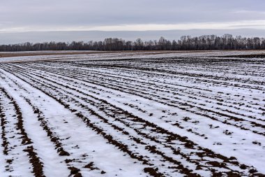 alan zemin kar kış