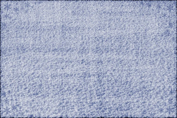 Streszczenie śnieg wzór miejscu nieczysty ramki Zdjęcia Stockowe bez tantiem