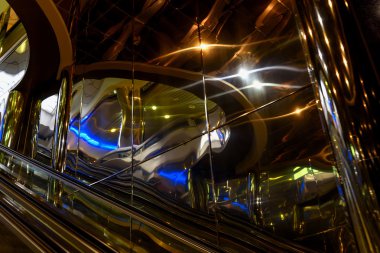 iç metro modern yansıma ışıklar 