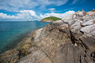 Kayalık sahil Ko Samet Island