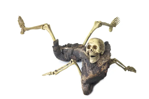 Скелет призрак жителя зла . — стоковое фото