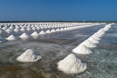 tuz çiftlik Tayland.