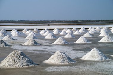 tuz çiftlik Tayland.