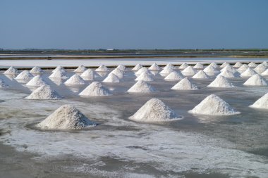 tuz çiftlik Tayland.