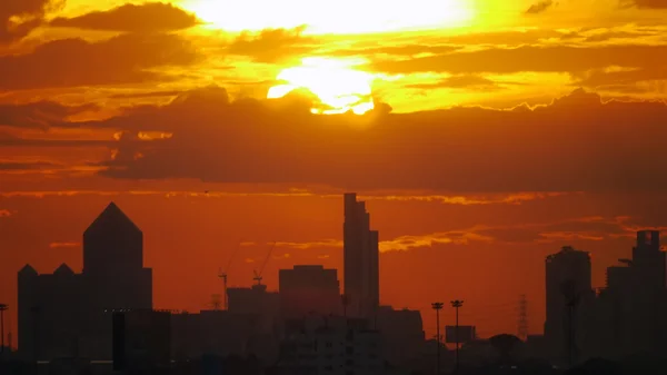 Coucher de soleil crépusculaire Thaïlande . — Photo