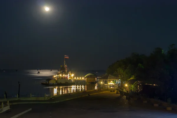 Night bay Thailand. — Stock Photo, Image