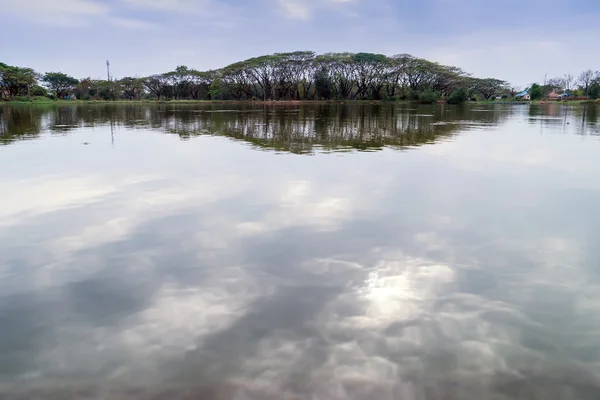 Paisaje río tailandia  . — Foto de Stock