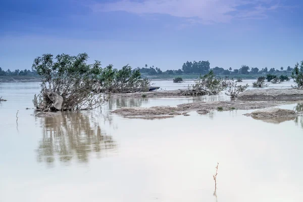 Landschap rivier thailand . — Stockfoto