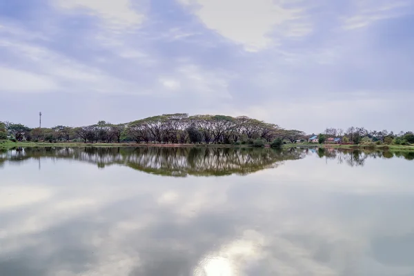 Landschap rivier thailand . — Stockfoto