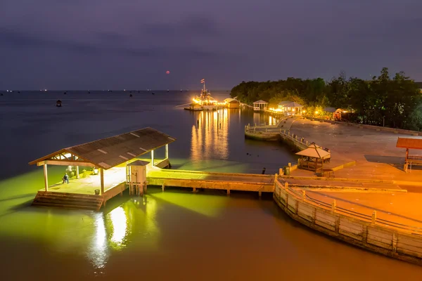 Villaggio di pescatori Thailandia . — Foto Stock